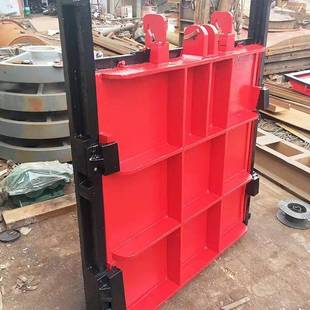 工厂直销水利渠道铸铁闸门双向止水圆形方形平面拱形铸铁镶铜闸门