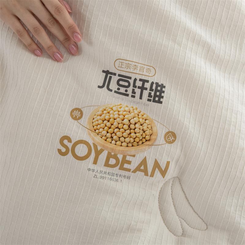 KI9SA类F7695H8H原豆棉5芯%大5被春秋被纯棉被子母被夏被薄