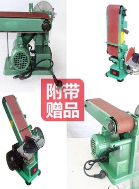 砂带机砂光纸机砂砂盘砂平带机台式多功能木机INU工抛光机面打磨