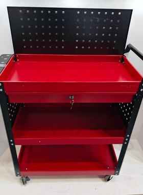 工具车零件小推27017车厚汽修多功能储三层加修车店修理物抽屉式