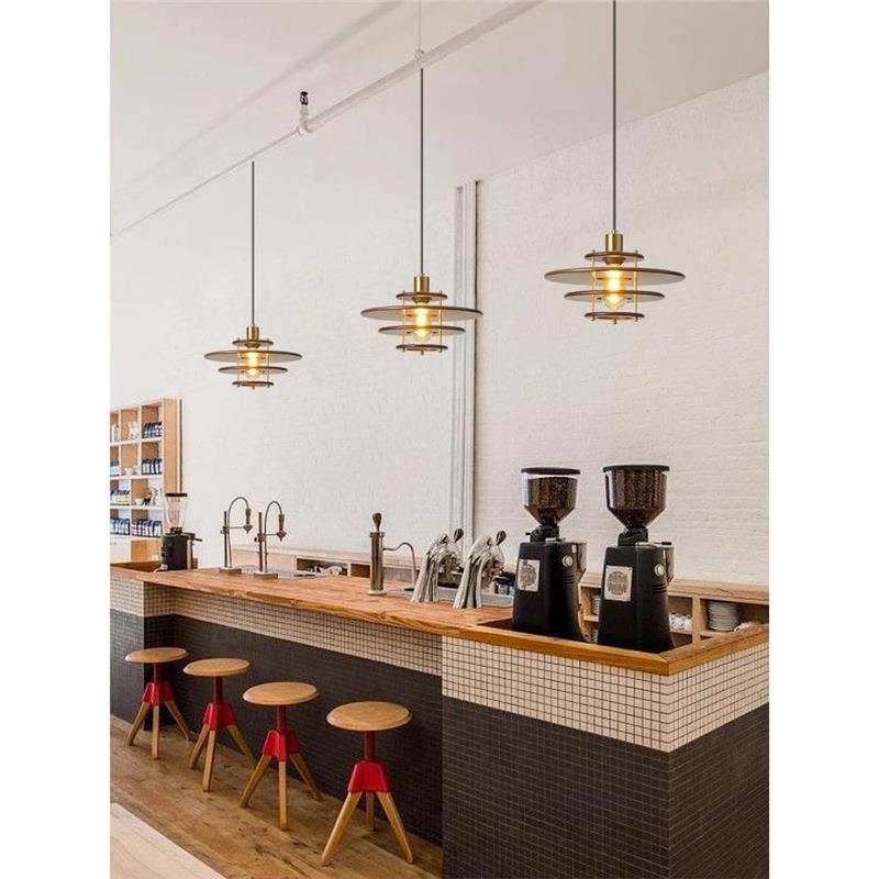 日式复古胡窗桃木色餐厅吊灯古南洋风中计师实设木餐843桌吧台橱