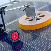 太阳清能洗光伏板清洗刷手备持式 光伏洗设屋770顶光伏清屋顶刷