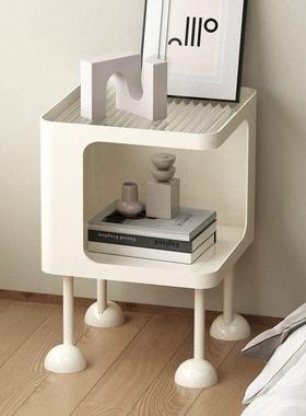 奶油风厅沙发边几移极PXL窄客边动小茶几飘窗桌床头柜置物架床头