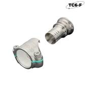 TOYOX东洋克斯软管接头TC6 1.5S不锈钢工业直通螺纹 FN38 F38 TC6