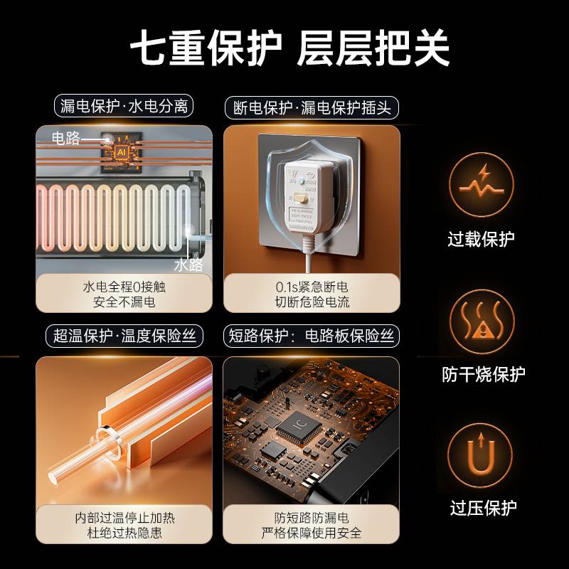 泡澡恒温加热器水循环加热器泡澡桶折叠澡盆浴缸边泡边加热