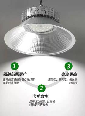 上海亚明EXU之eld工矿灯片鳍工厂房仓库光车间照明灯超亮工业吊灯