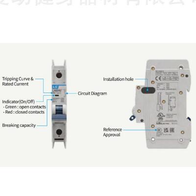 LS微型断路器空开UL489/UL1077认证LA无品牌/3HU6-LA6空3HS小型开