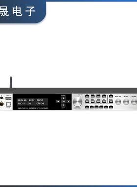 KX87400数字效果8器置带两组低出音炮输带中控音前响派对房用前级