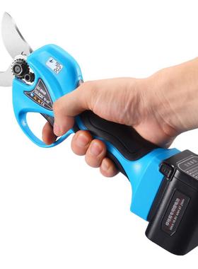 锂电SC8608A式果树修枝剪32mm大口电径动充修枝剪无刷大功率电修