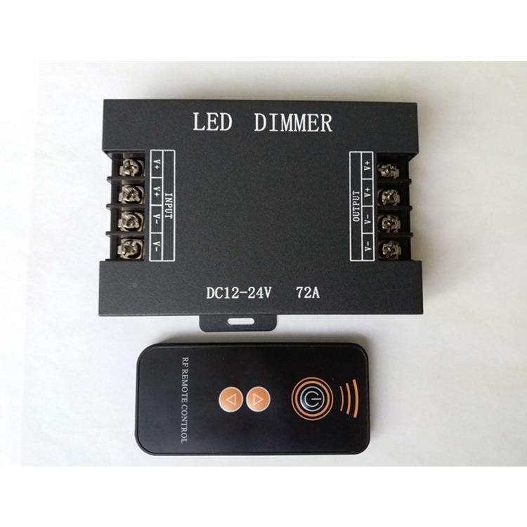 LED亮呼吸渐渐灭光器12V穿孔灯门牌告字展柜广调光开关24V7CWE2调