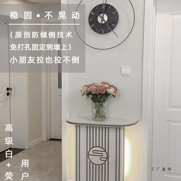 玄关柜新中式桌子靠墙现代简进门断入户约轻奢屏443客厅风隔置物