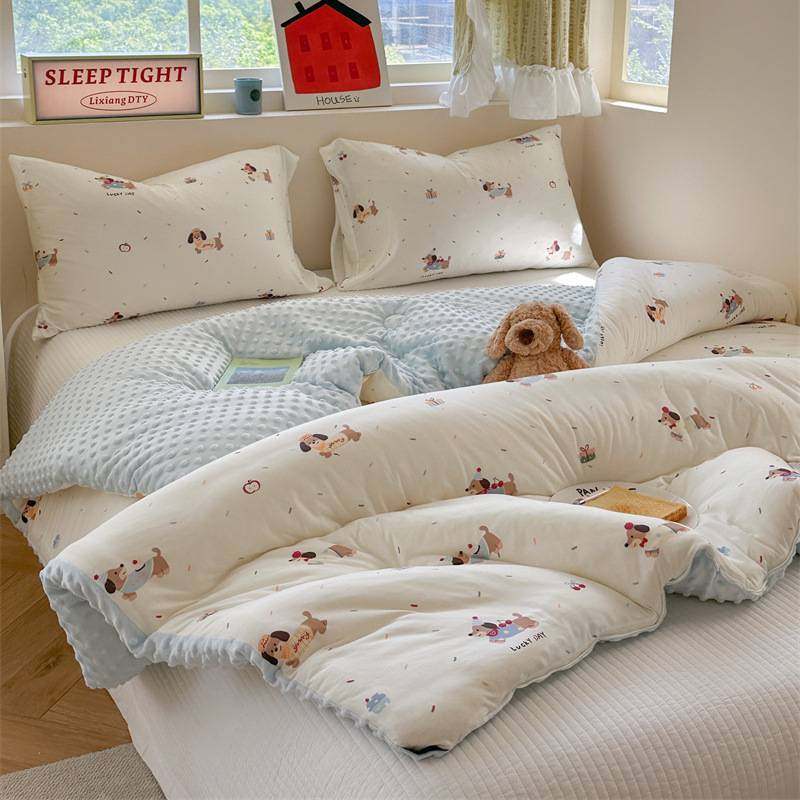 卡通A类儿童被子春秋棉被宝宝秋冬幼儿园冬季盖毯豆豆四季通用1.5,玩具/童车/益智/积木/模型,垂直悬浮玩具,淘宝优惠券,粉丝福利购,淘宝优惠卷