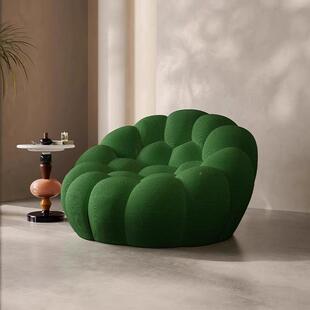 网创红休闲布罗奇堡泡ZW346泡人客厅大小户型足球小户型异懒形意