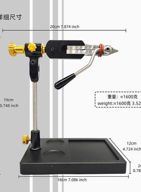 飞蝇钩绑17933台飞蝇饵钳铁板钩绑工制D具台款弹簧钳