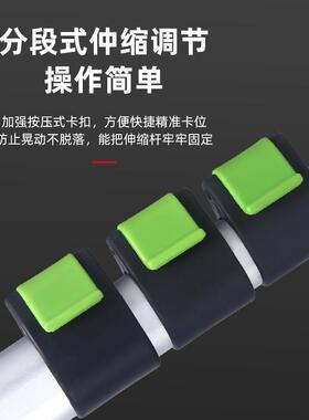 林高枝KIC锯用卡园扣铝柄空高剪锯铝合金伸用缩高枝剪杆家高枝剪