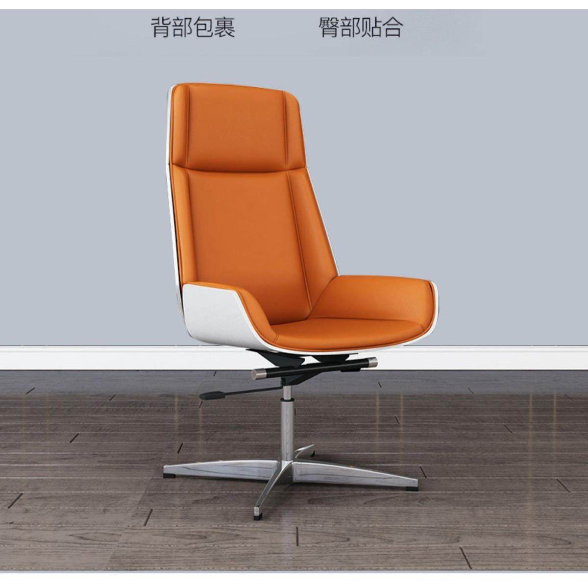 简约老板椅椅会议电脑会客班椅椅办公椅大椅职员办JIL公椅洽谈椅