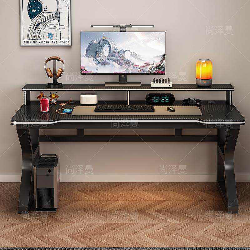 电脑桌家用台式公桌办桌学生学办习公电脑桌椅椅套装一套卧室见详