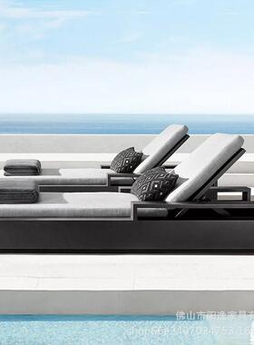 外高端沙防发别墅花园院酒店庭51958泳池休闲水防晒铝户合金组合沙发