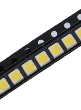 三安芯片6V高压灯珠00白光XWL灯珠110-120M光源1W铜支架L金线