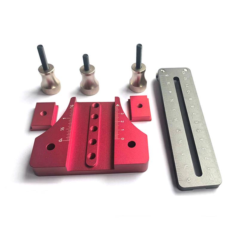 新款台锯倒装TSP滚轮速切割限位靠木工工作快台切山割料压进料工