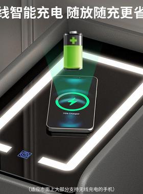 K智能床头柜小型超7窄皮质简约现代轻奢无线充电CWQ卧室收纳柜边