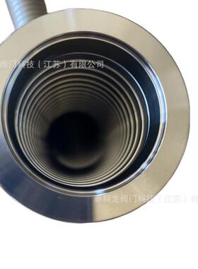 管KMF40不锈钢真空卡0盘波纹软长度定L=可100MM