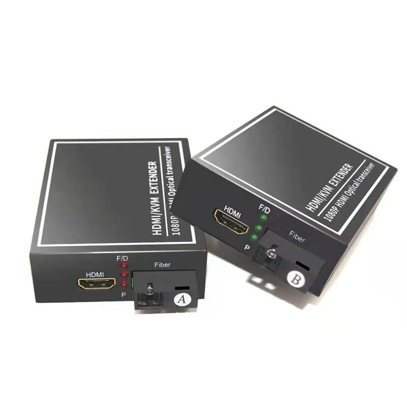 HDMI/DVI光端机带键鼠USB高清光端机 光纤收发器转换器 延长器图片
