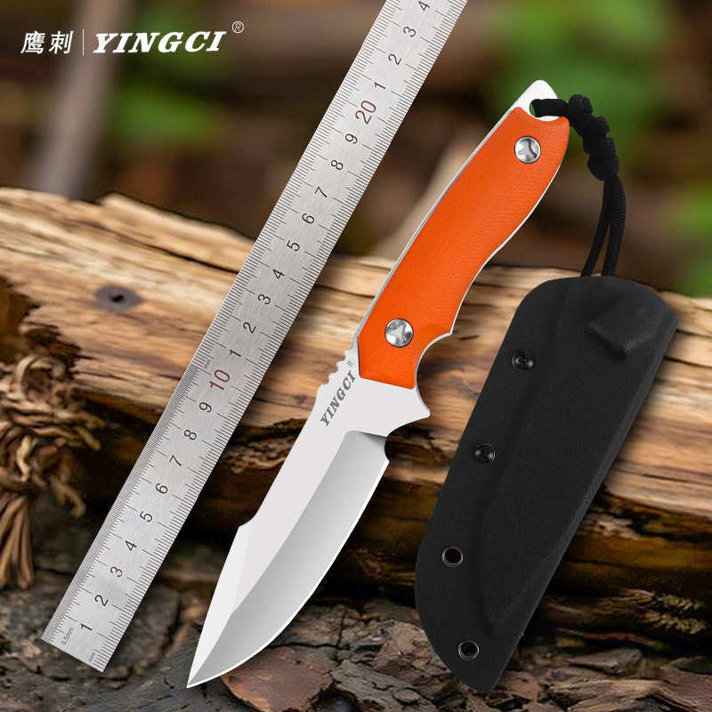 鹰刺G10户外刀具便携直刀