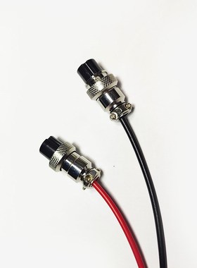 巨能电腐蚀打标头M连接红黑红色黑色通用打标线正负一ECMM插线