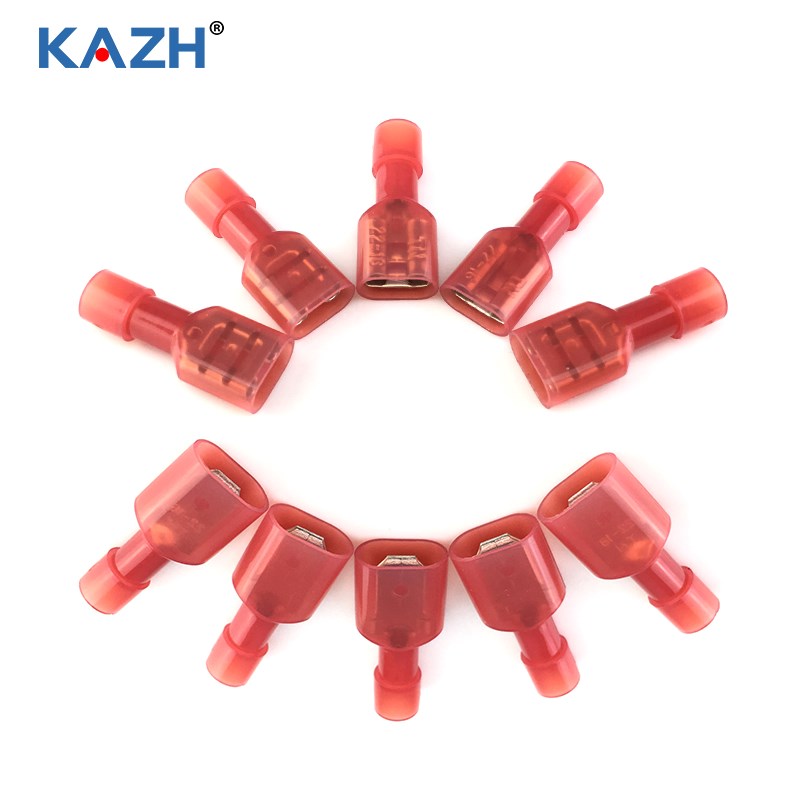 KZH尼龙插簧+插片阻燃接线端子公母对插头电线连接器M/FDFN1-0