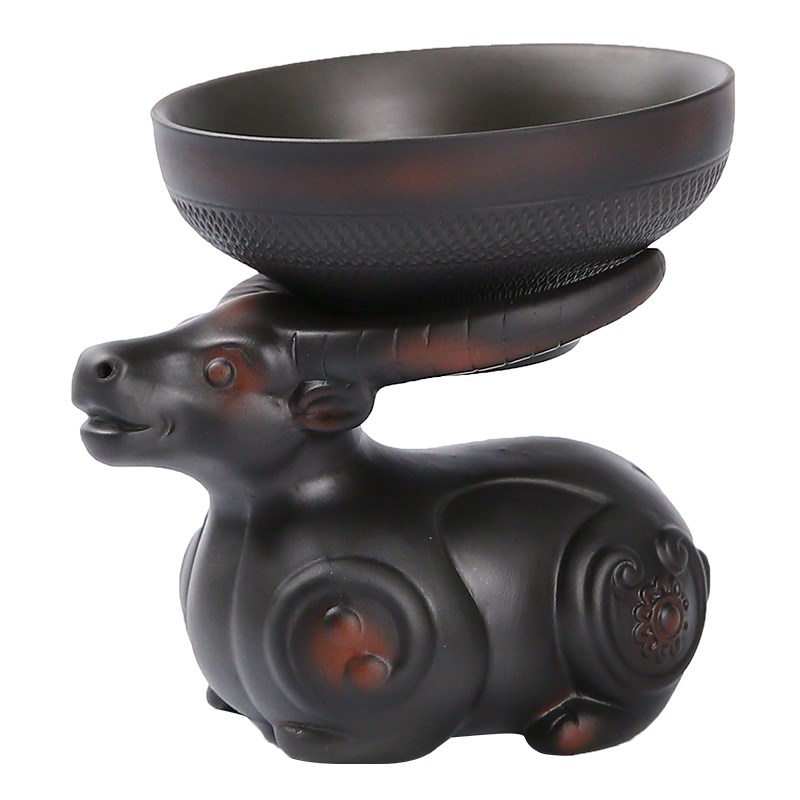 创意茶漏茶滤泡茶过滤网器茶叶茶隔一体茶具配件紫陶茶宠茶玩