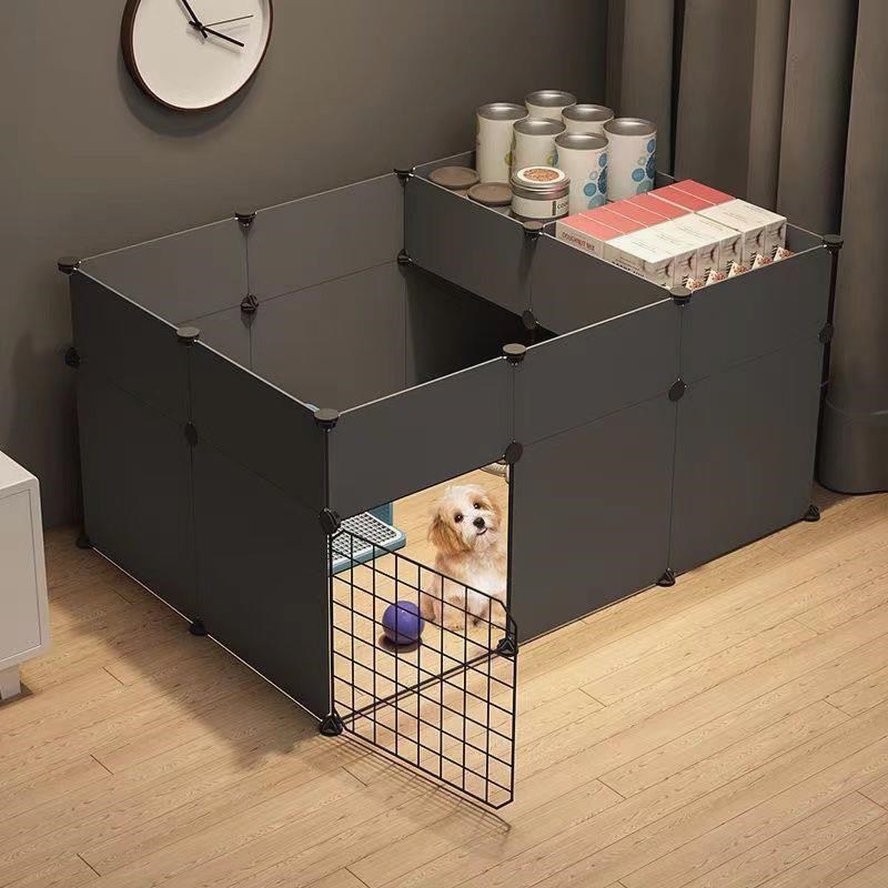 宠物围栏狗狗室内狗屋笼子中小型犬泰迪柯基隔离门防护栏栅栏狗窝