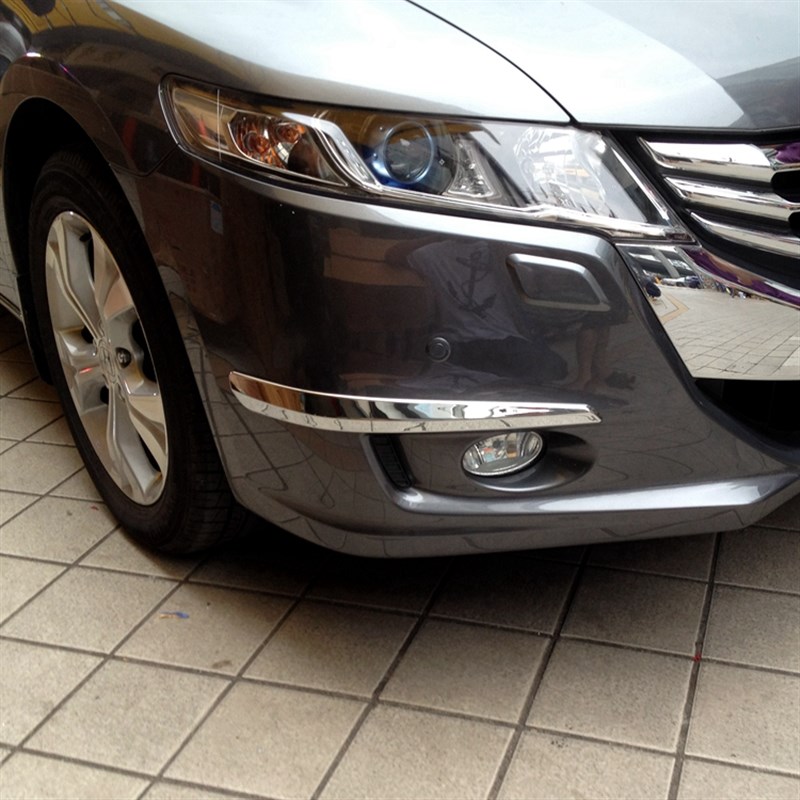 09-1款奥德赛前后防撞条改装包角亮条RB3后杠护角镀铬装饰条