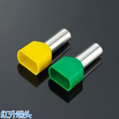 TE1010 1000/包 紫铜 护套铜管 冷压端头 双线管形预绝缘端头