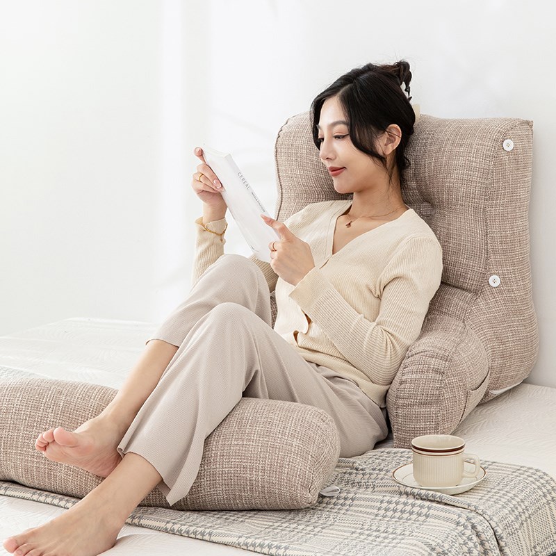 床头靠垫床上靠枕靠背软包护腰枕沙发办公室座椅抱枕头单人卧室