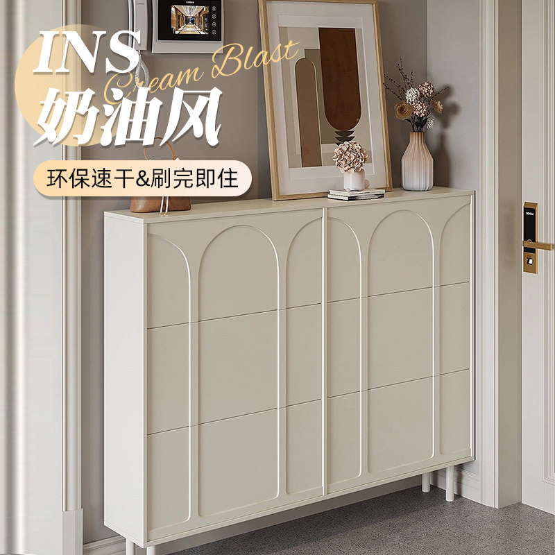 奶油风柜子改色漆衣柜油漆家俱翻新漆旧家俱改造水性漆水性木器漆