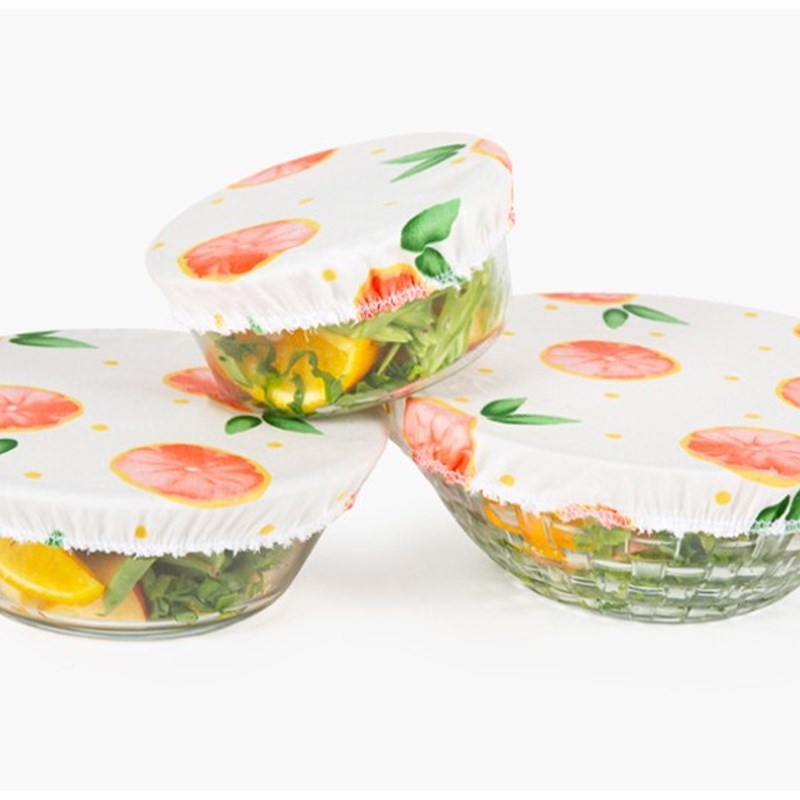 全棉碗盖防尘罩餐具沙拉碗保鲜盖环保可清洗重复使用棉碗盖保鲜布