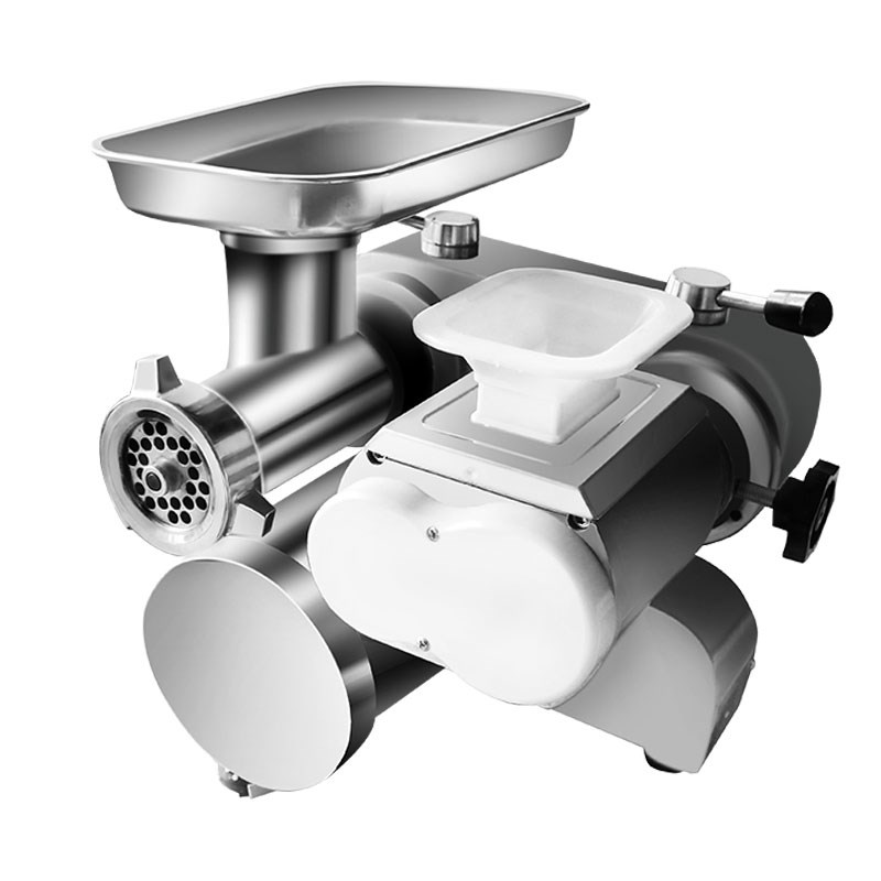 多功能绞肉机商用台不锈钢大功率式电动切肉馅切片切丝碎肉灌肠机