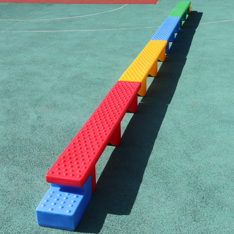 幼儿园平衡木触觉感统训练器材儿童教塑料独木桥室内家用设备