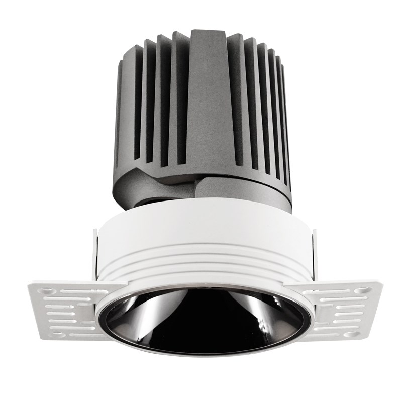 无边框射灯嵌入式无副光斑全光谱护眼智能客厅小山丘预埋LED筒灯