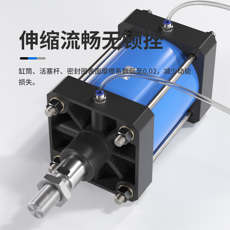 QGB重型全铁气缸大推力标准大全JB1/10/200/0/320/0X100