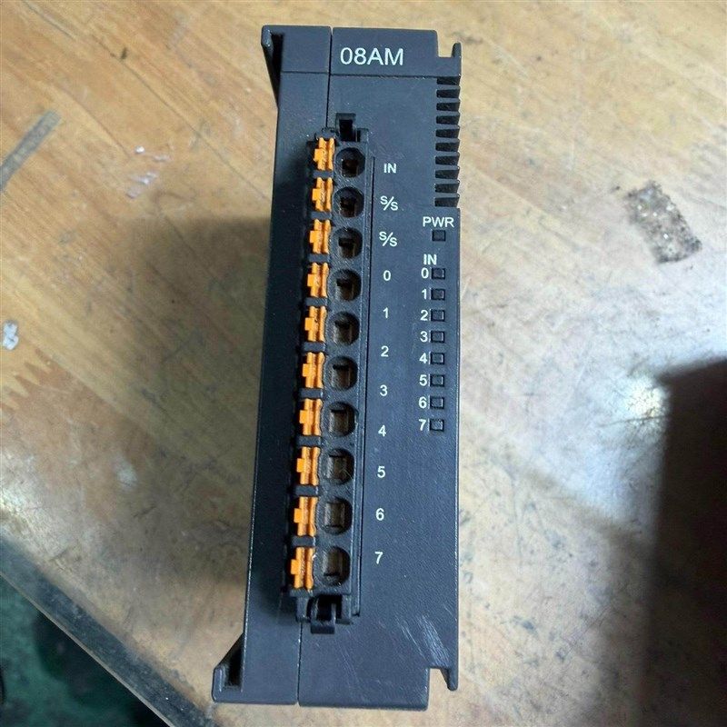 台达PLC模块 AS08AM10N-A 拆机品 成色漂亮。8