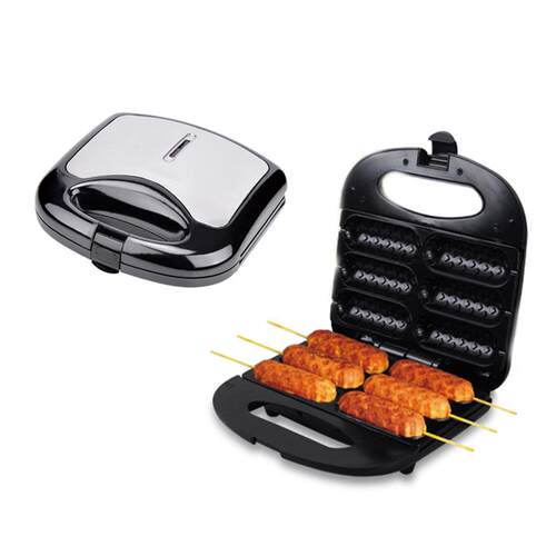 家用早餐机香肠烤肠机 热狗机三明治机电饼铛 hotdog machine