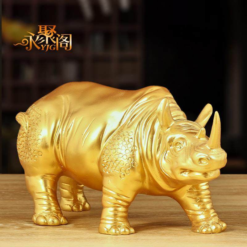 犀牛摆件牛气冲天办公室客厅摆设酒柜装饰品桌面工艺品厂家直销,五金/工具,五金工具箱/五金收纳箱,淘宝优惠券,粉丝福利购,淘宝优惠卷