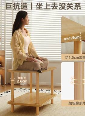 小桌KVG子沙发边几家用厅小型户茶几出租客床头置物架屋实木方桌