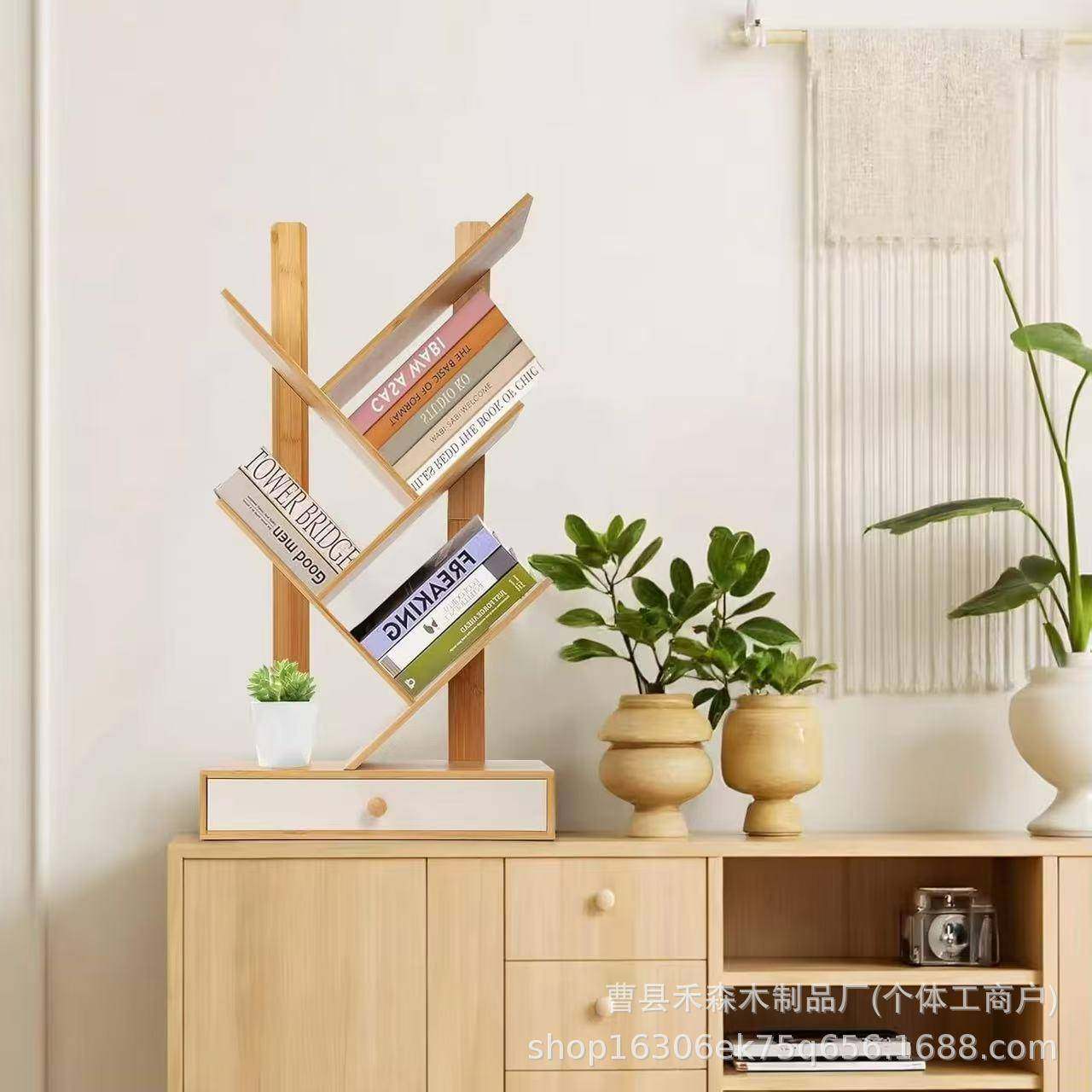 木实hs1030易窄缝书架落式置物架靠简墙一体储物柜地家用客厅转角,收纳整理,书桌收纳置物架,淘宝优惠券,粉丝福利购,淘宝优惠卷