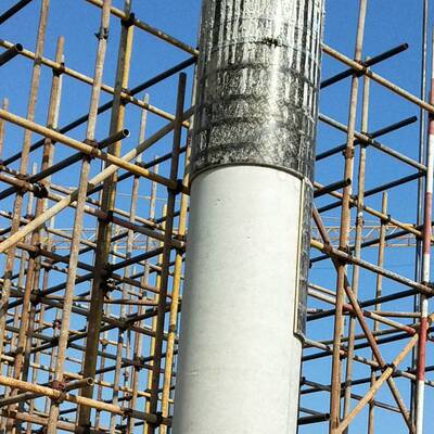 白城圆柱定型木模板全国直供，圆弧木模板，成都圆柱模板