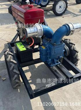 3寸抽污泵电机柴油机抽粪泵养殖化OBK粪池4寸泥水浆场泵