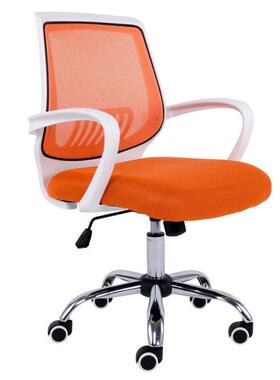 会议椅698563-0子休靠背用凳子电脑办公室闲椅员家网布简约现职代