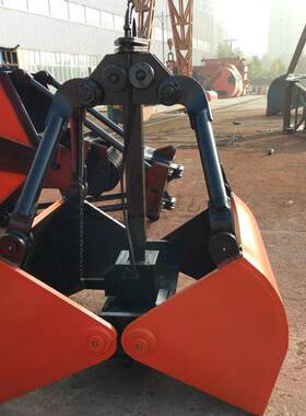 单绳抓斗XCZ7单绳悬挂抓斗单钩落地开单绳抓斗